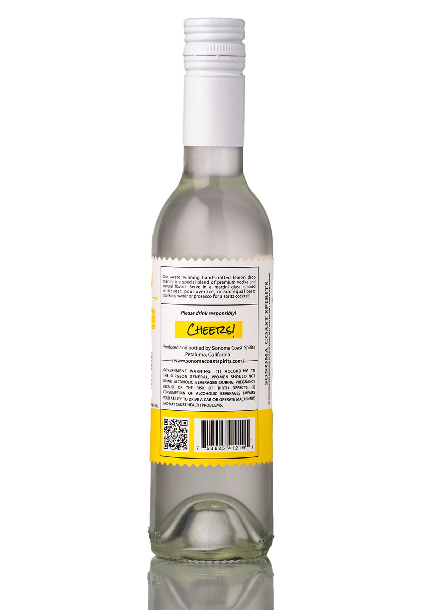 Lemon Drop 375ml Sonoma Coast Spirits