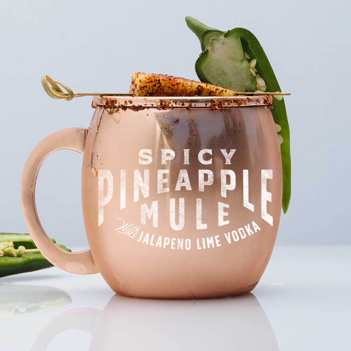 Spicy Pineapple Mule – Sonoma Coast Spirits
