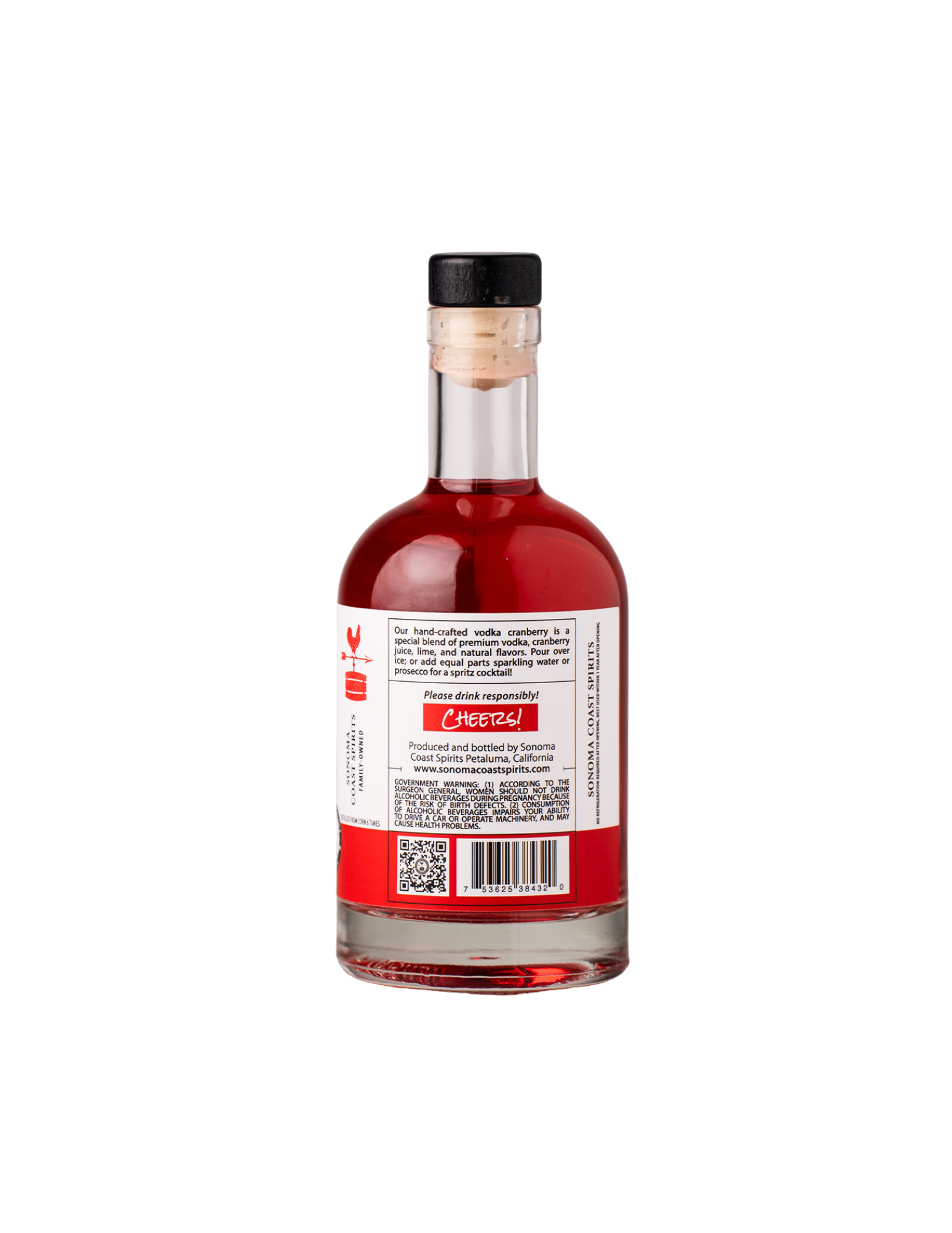 Vodka Cranberry Craft Cocktail 375ml
