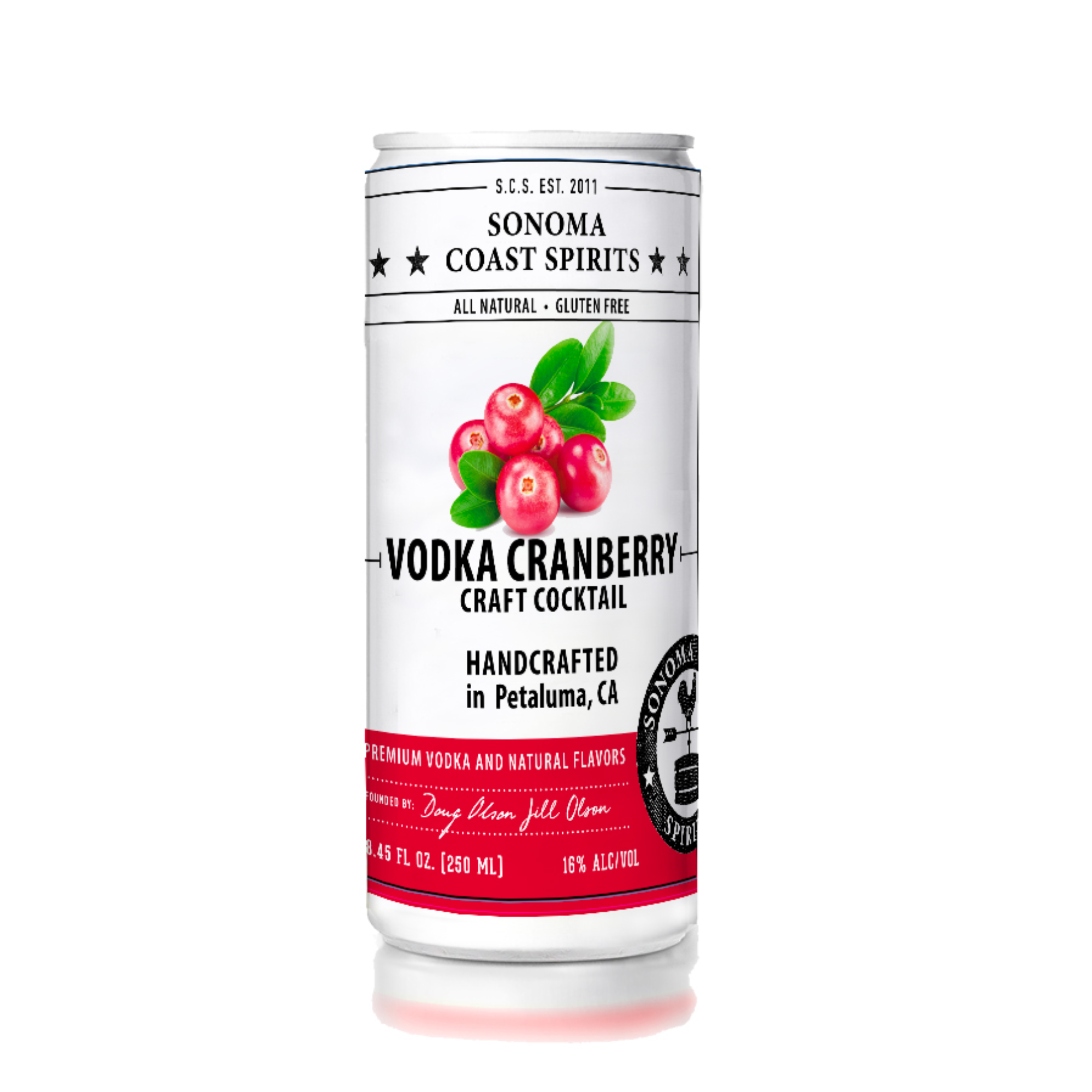 Vodka Cranberry Craft Cocktail / 4-pack